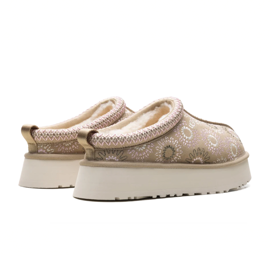 UGG Tazz Sun Stitch Slipper "Mustard Seed"