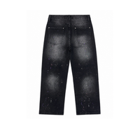 Valley Dreams Wide Leg Jeans “Black Wash Paint Splatter” - foto 2