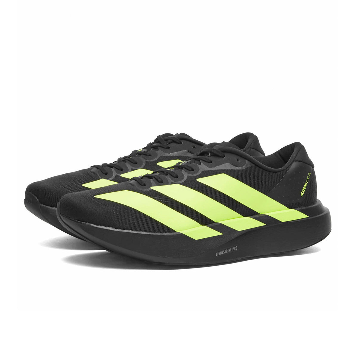 adidas Adizero Evo SL Black Lucid Lemon