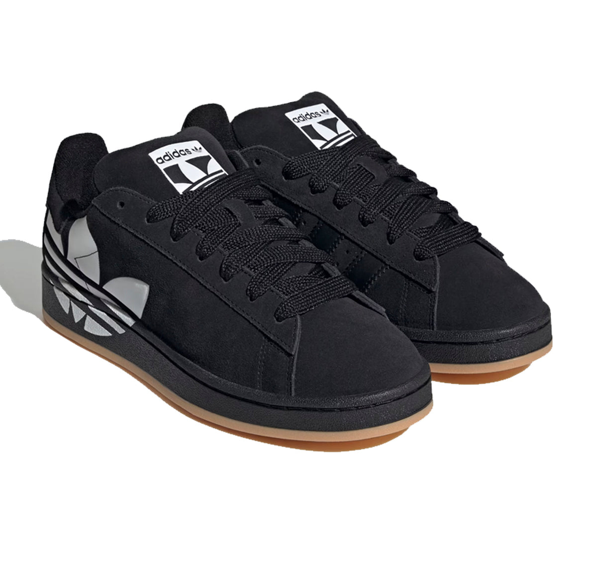 adidas Campus 00s "Black Gum Oversized Logo"