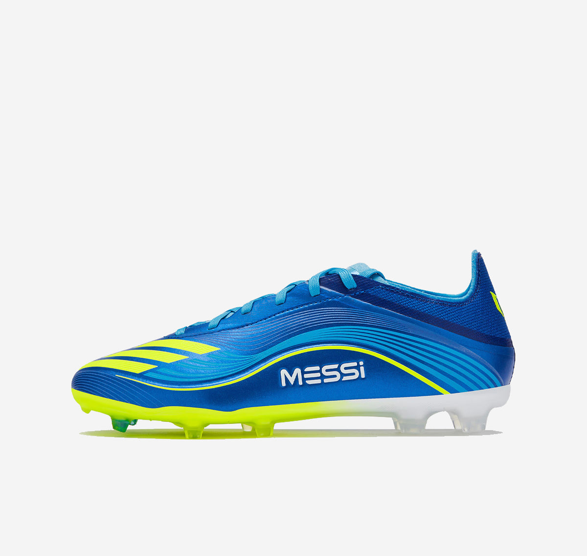 adidas F50 Elite x Messi FG "Team Royal Blue/Solar Yellow/Semi Blue Burst"