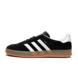adidas Gazelle Black White Gum