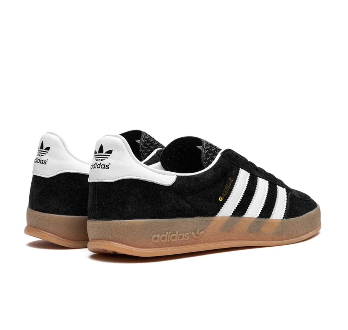 adidas Gazelle Black White Gum