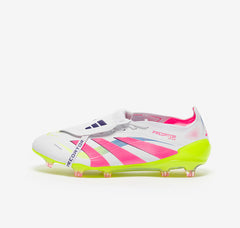 adidas Predator Elite Tongue FG – White Lucid Pink & Lucid Lemon
