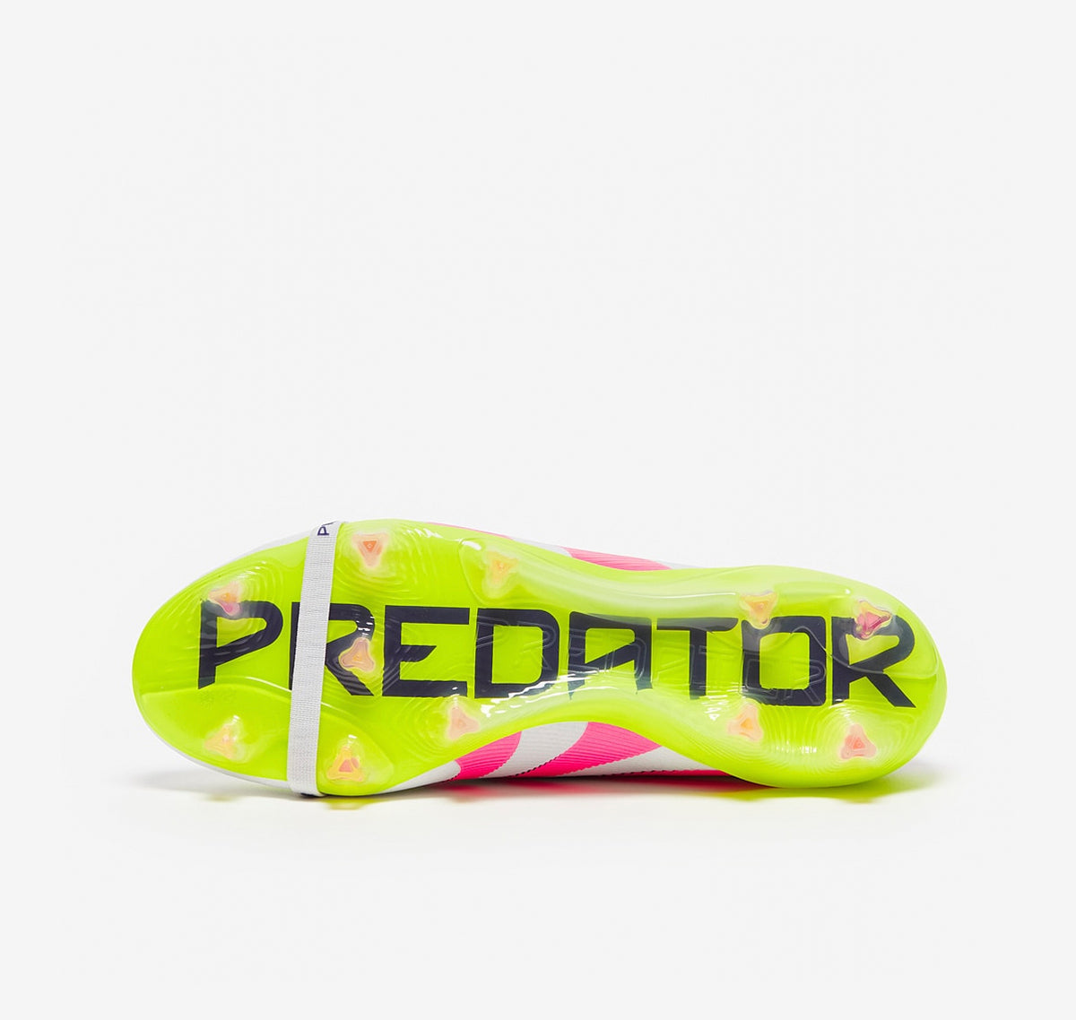 adidas Predator Elite Tongue FG – White Lucid Pink & Lucid Lemon