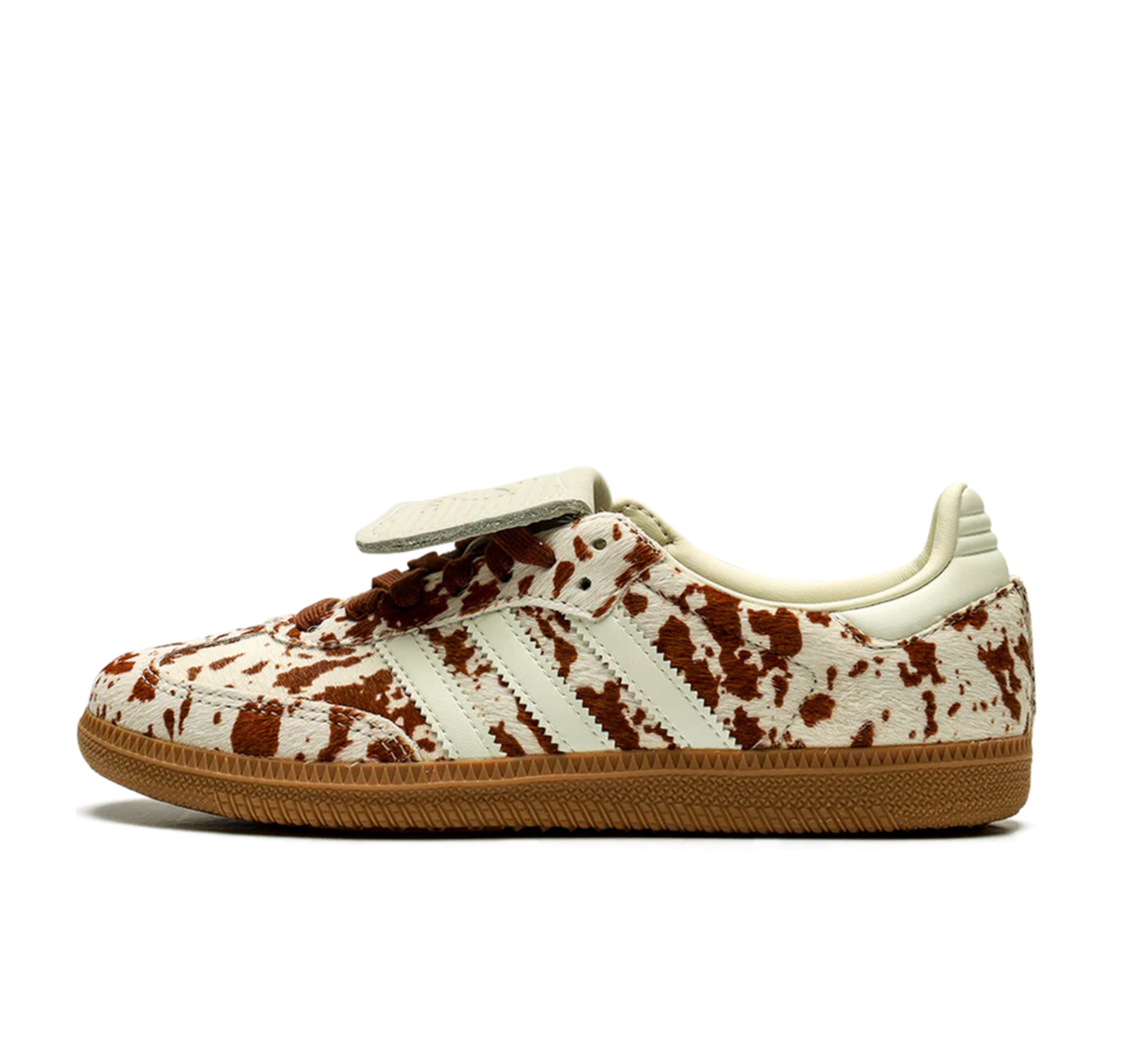 adidas Samba LT "Cow Print Brown White"