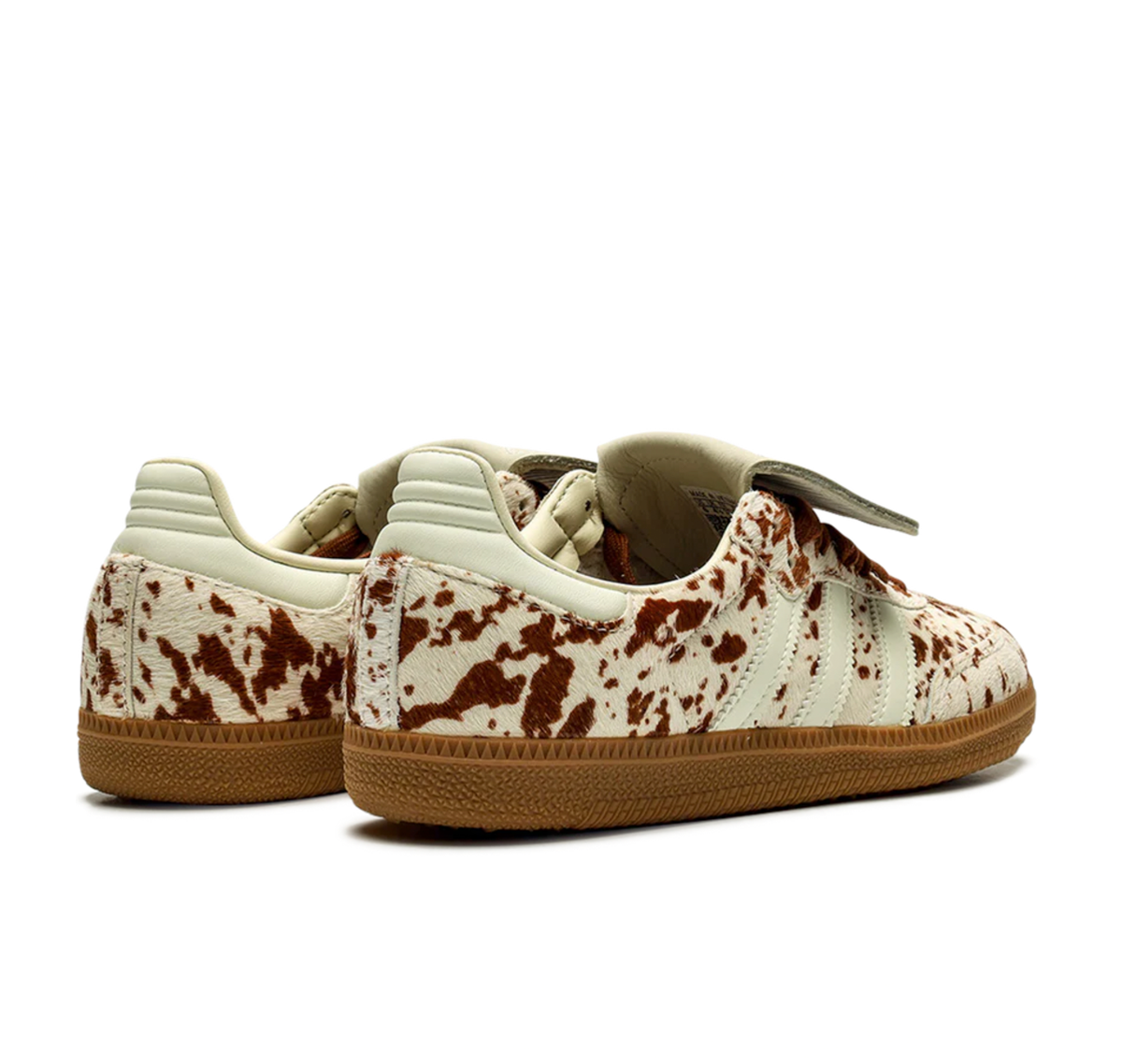 adidas Samba LT "Cow Print Brown White"