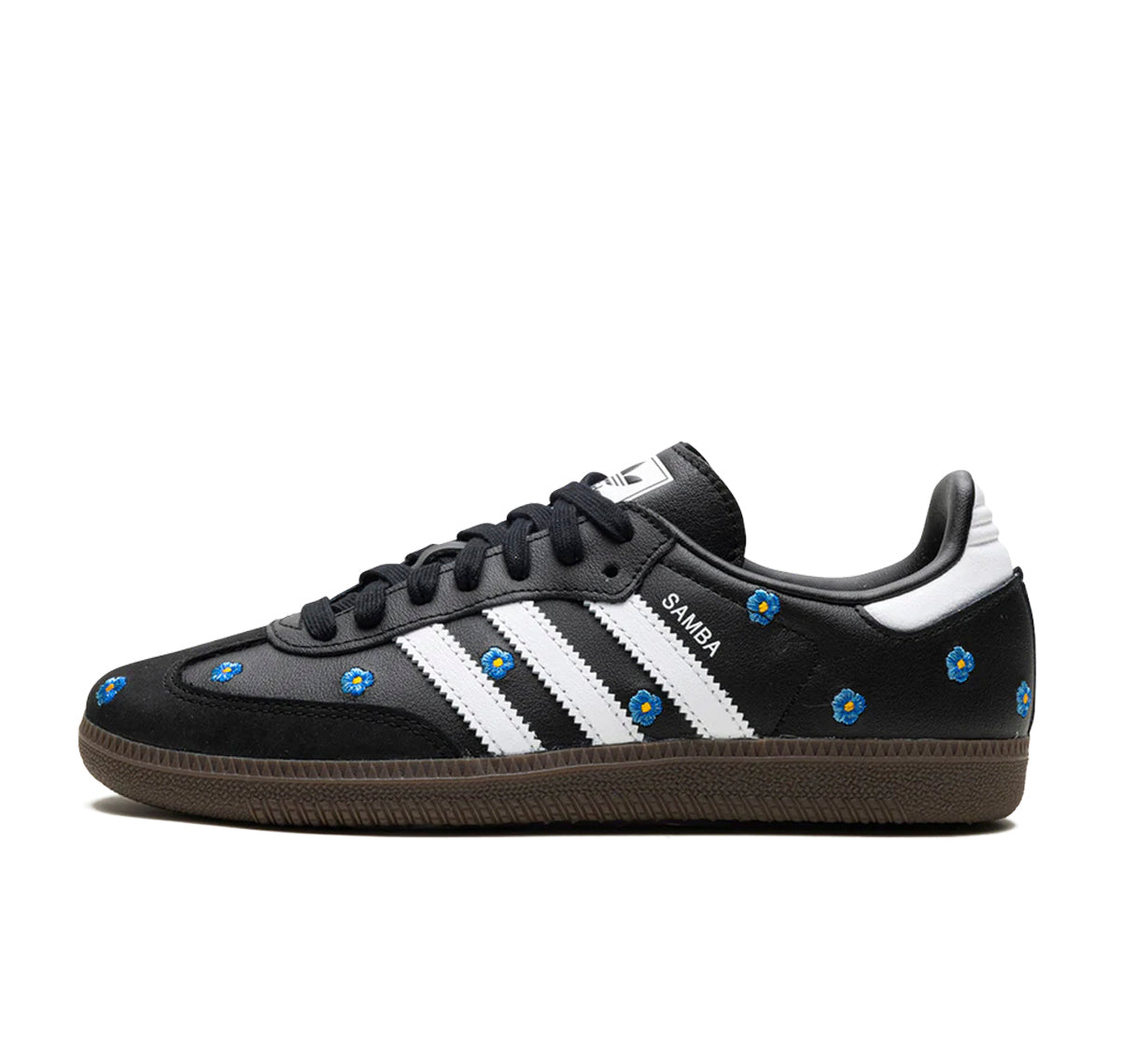 Adidas Samba "Light Blue Floral Core Black"