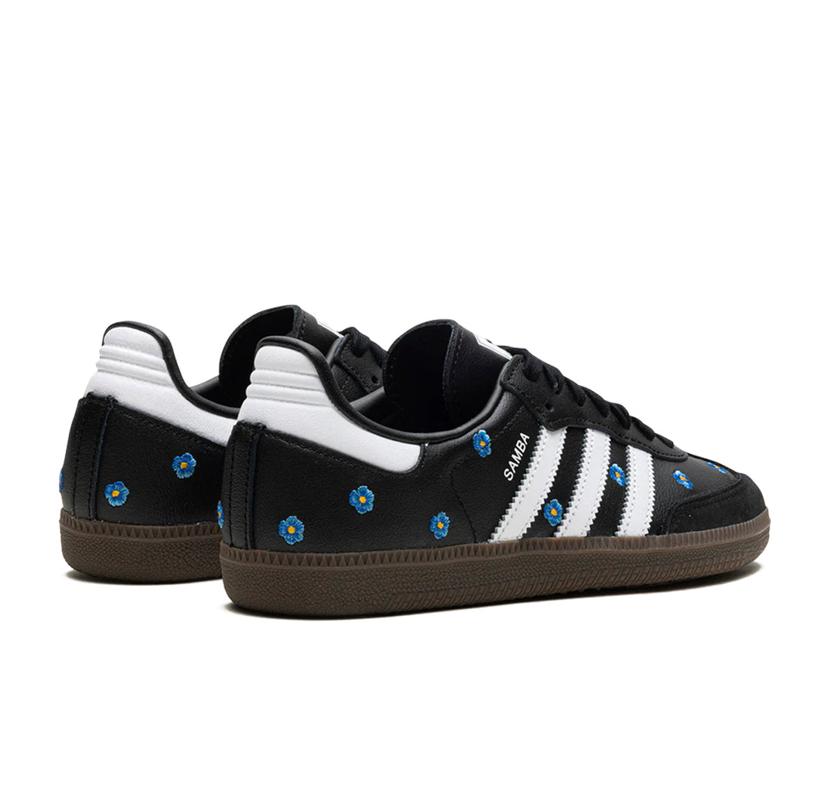 Adidas Samba "Light Blue Floral Core Black"
