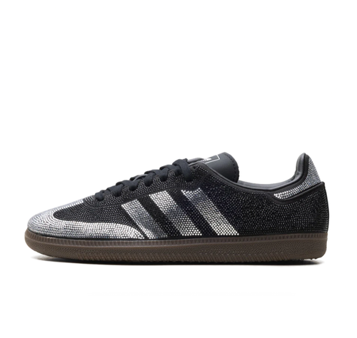 adidas Samba OG "Rhinestone Black Silver"