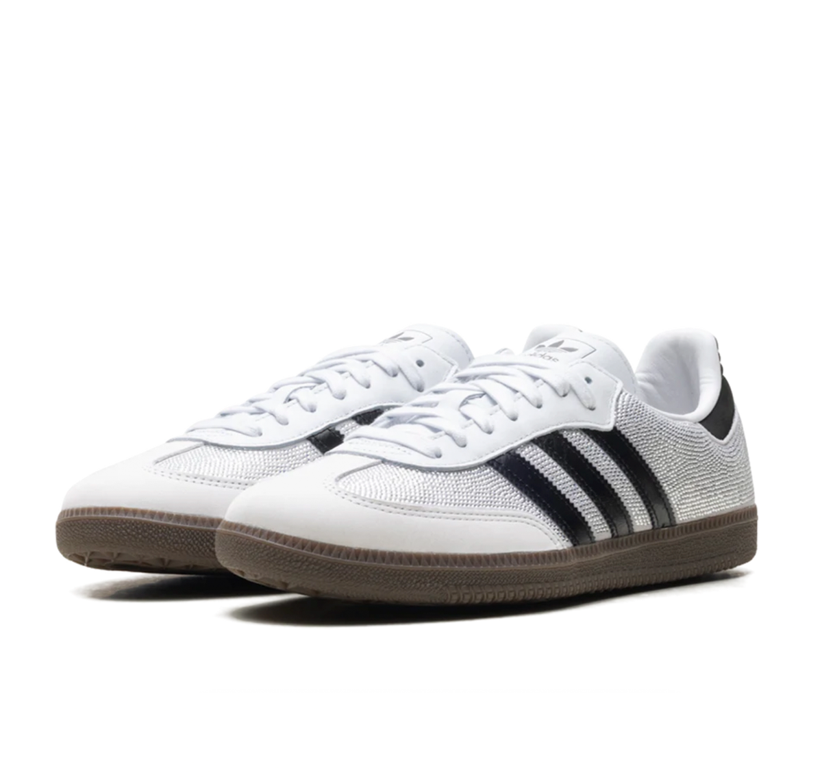 adidas Samba OG "Rhinestone Crystal White Silve"