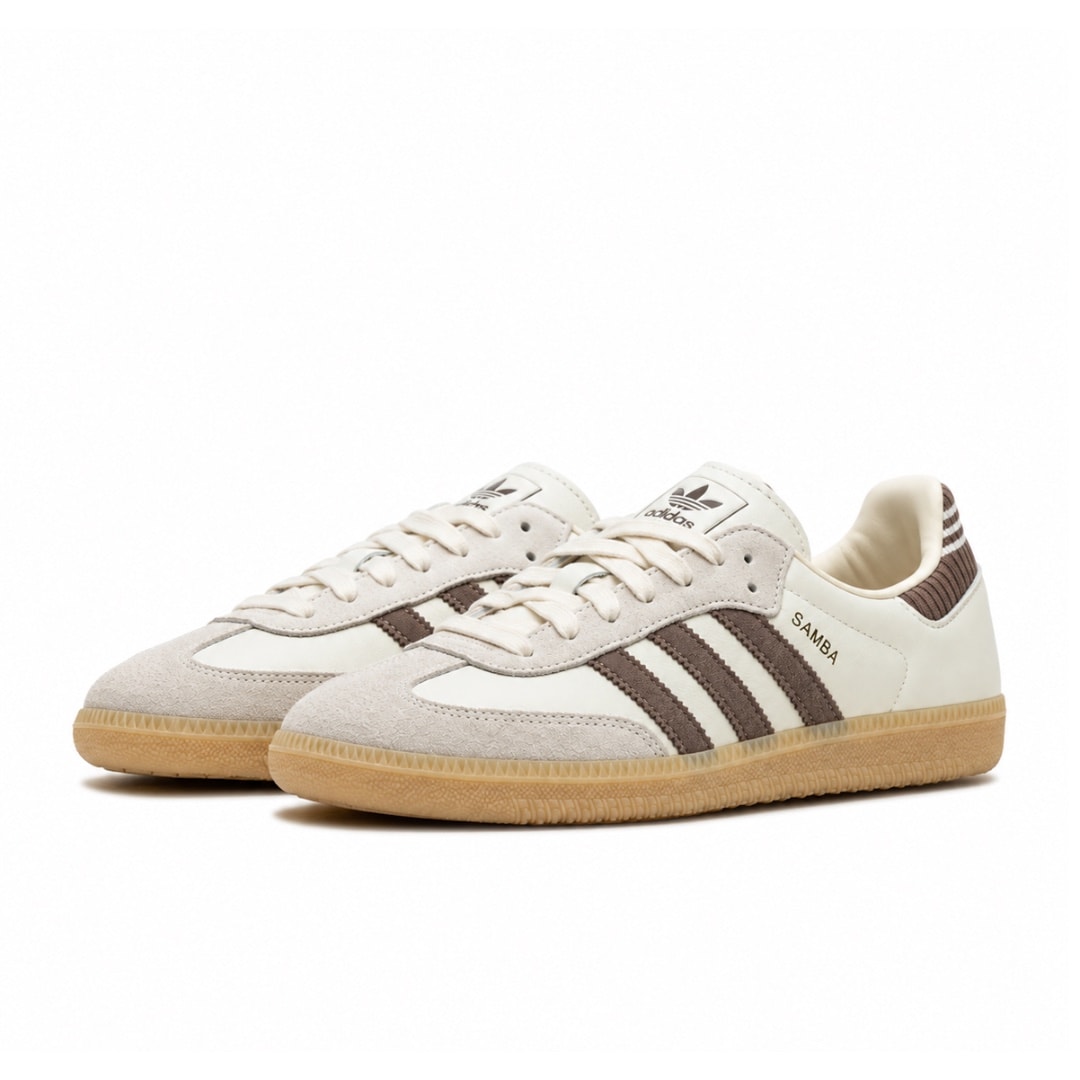 adidas Samba OG "White Earth Strata Gum" - vista 2