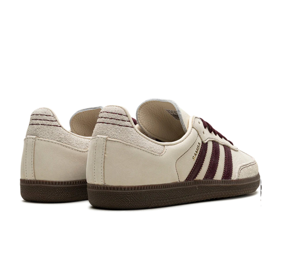 adidas Samba OG Wonder White Maroon