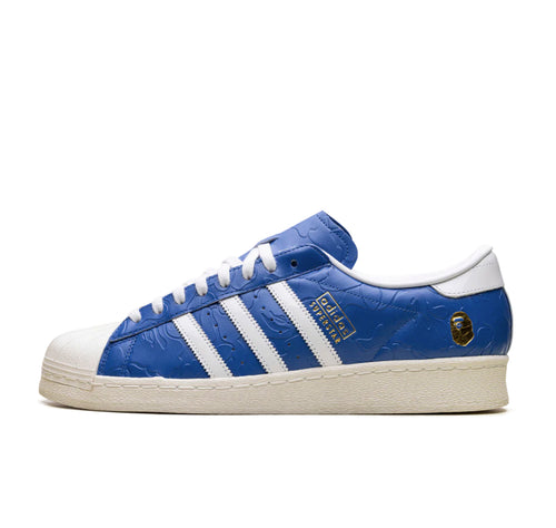 adidas Superstar Vintage Bape Blue White