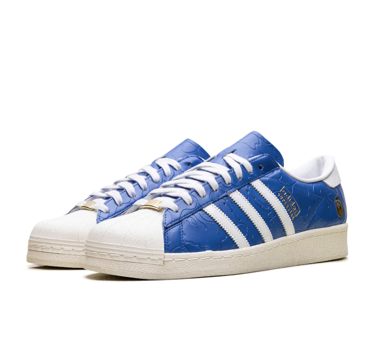 adidas Superstar Vintage Bape Blue White