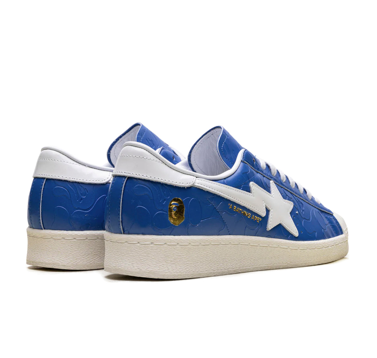 adidas Superstar Vintage Bape Blue White