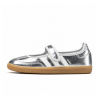 adidas Samba Jane "Silver Metallic Off White"
