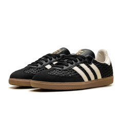 adidas Samba OG "Basketweave Black Cream White"