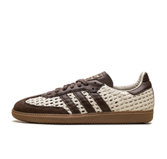adidas Samba OG "Basketweave Cream White Earth Strata"