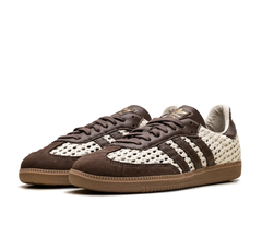 adidas Samba OG "Basketweave Cream White Earth Strata"