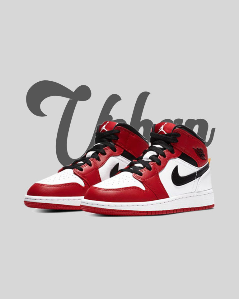 Air Jordan 1 Mid Chicago White â Urban Collection