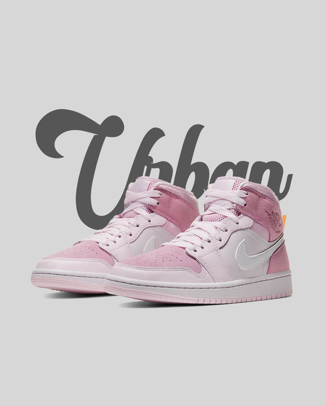 Air Jordan 1 Mid Digital Pink Urban Collection