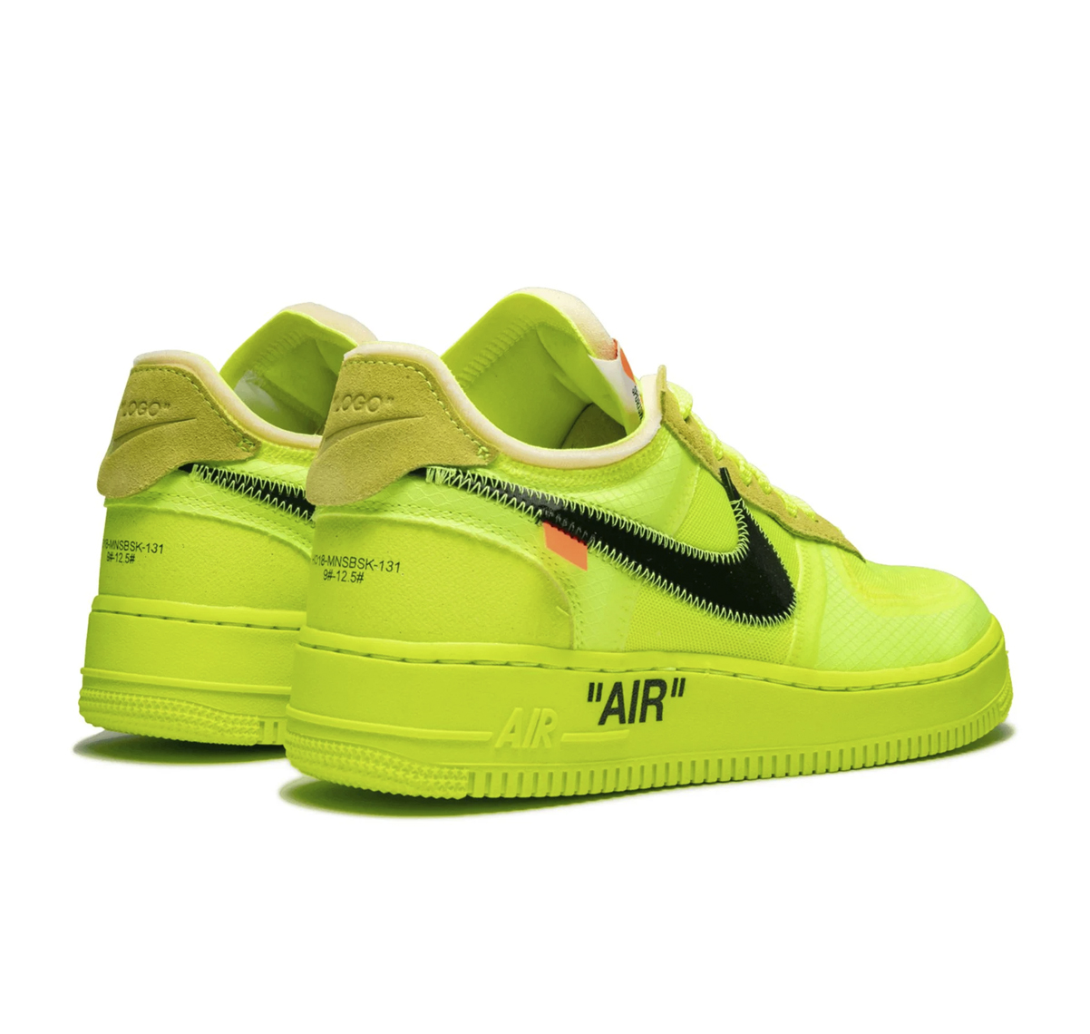 Nike Air Force 1 Low "Off-White Volt" - Imagen 3