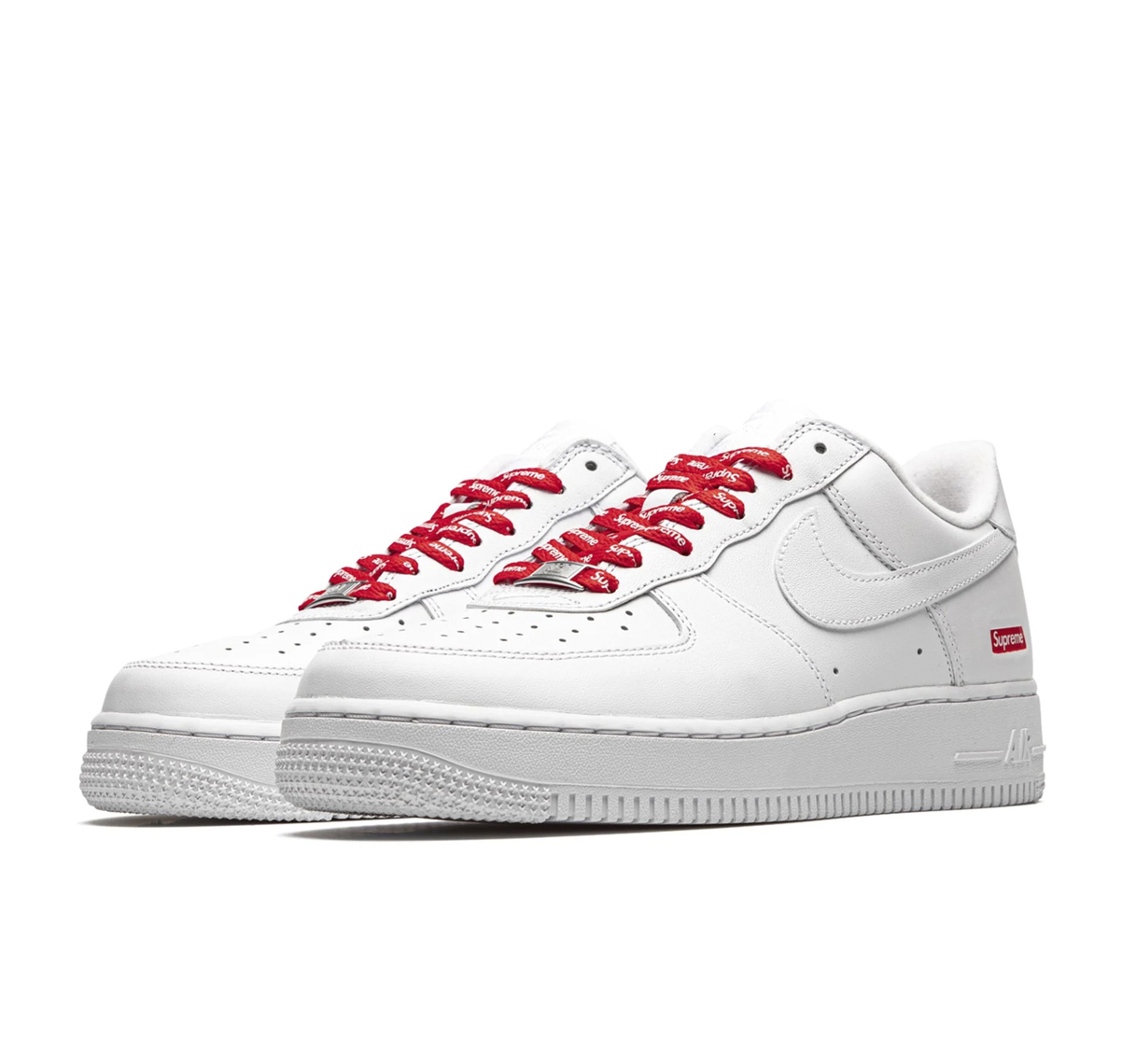 Nike Air Force 1 Low Supreme White - Imagen 2