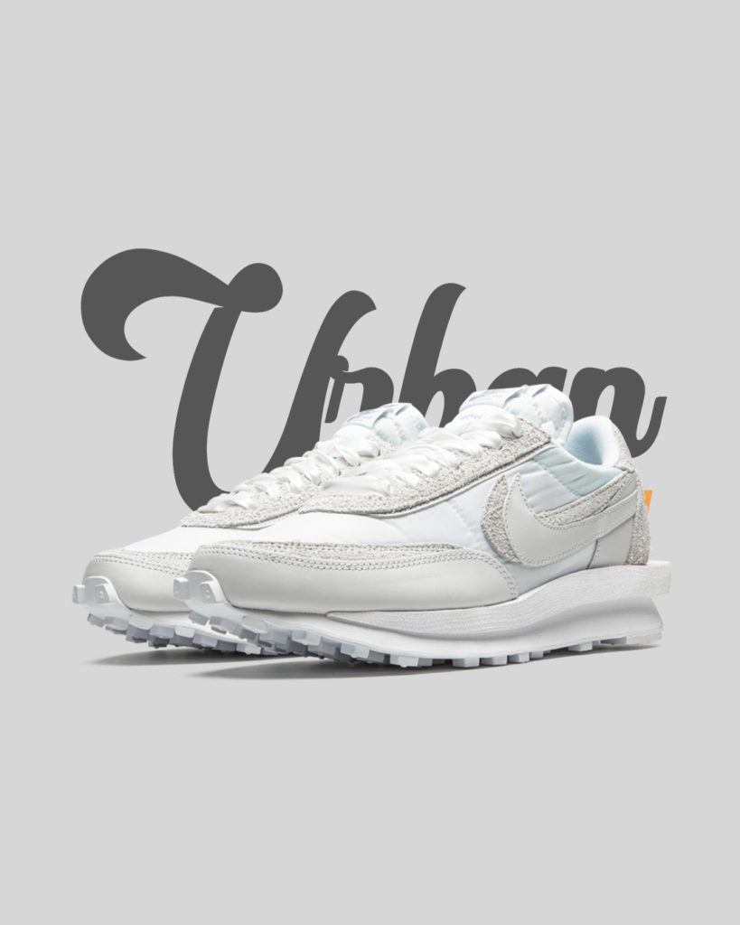 nike ld waffle sacai white nylon