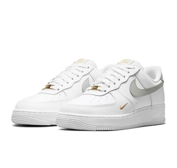 Nike Air Force 1 White Light Silver