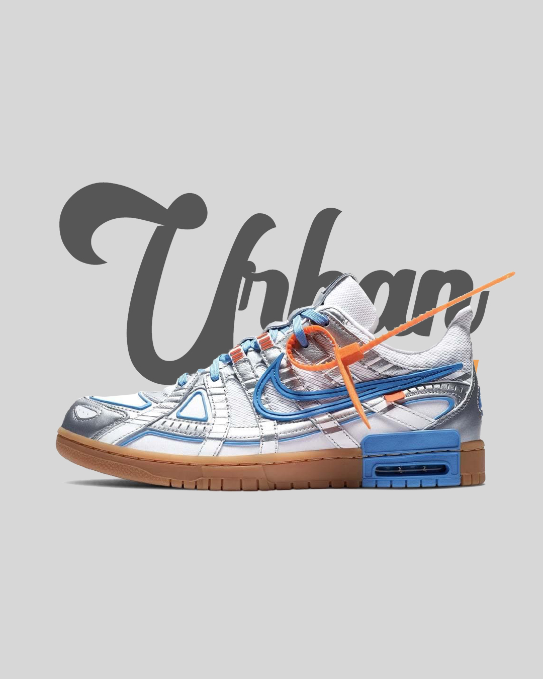Nike Air Rubber Dunk Off-White University Blue – Urban Collection