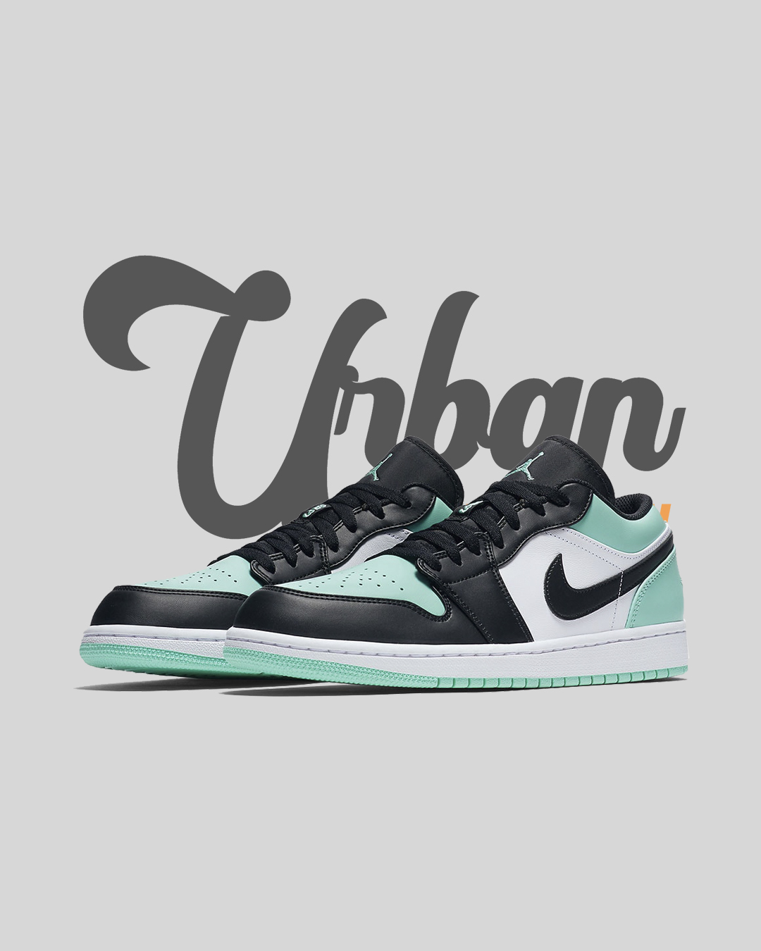 Air Jordan 1 Low Emerald Toe – Urban Collection