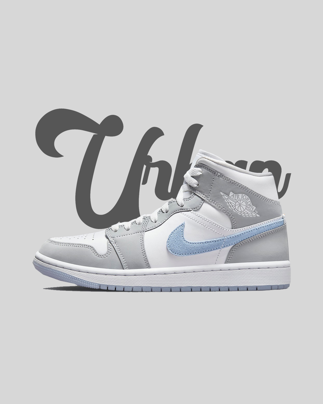 Air Jordan 1 Mid Wolf Grey Aluminum – Urban Collection