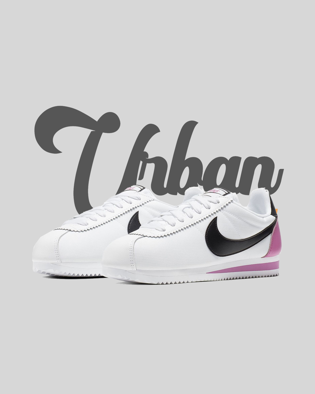 nike cortez pink white