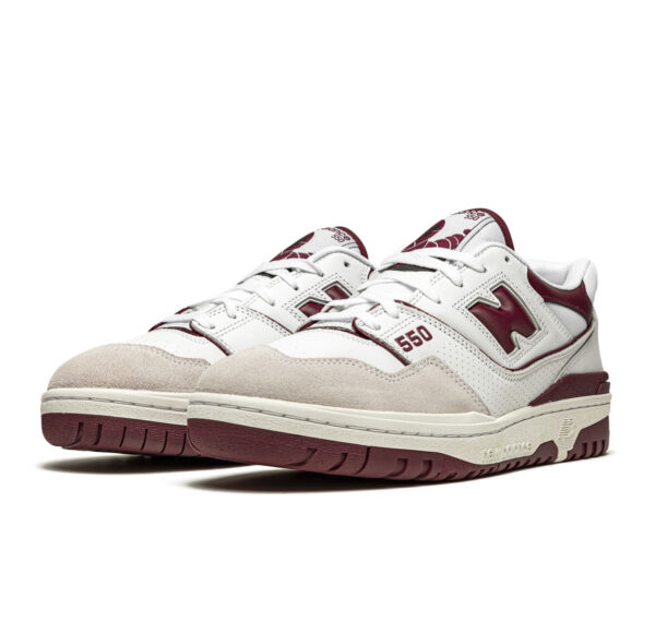 New Balance 550 “Sea Salt Burgundy”