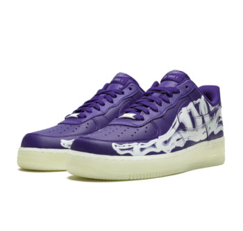 Nike Air Force 1 Low ’07 Purple Skeleton Halloween