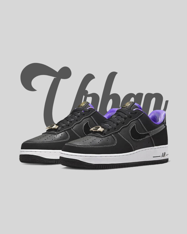 Nike Air Force 1 Low ’07 LV8 World Champ Black Purple – Urban Collection