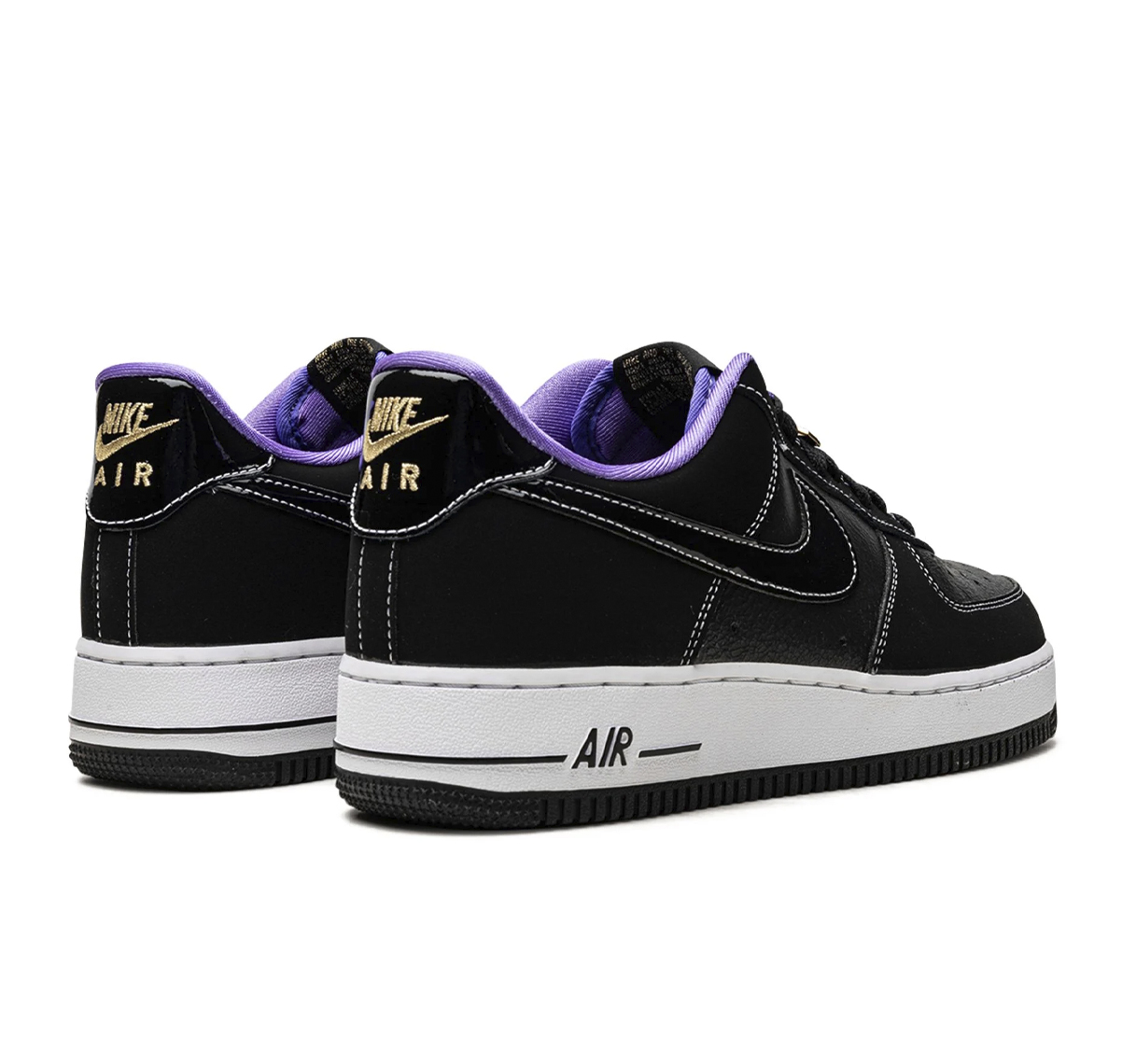 Nike Air Force 1 Low '07 LV8 "World Champ Black Purple" - Imagen 3