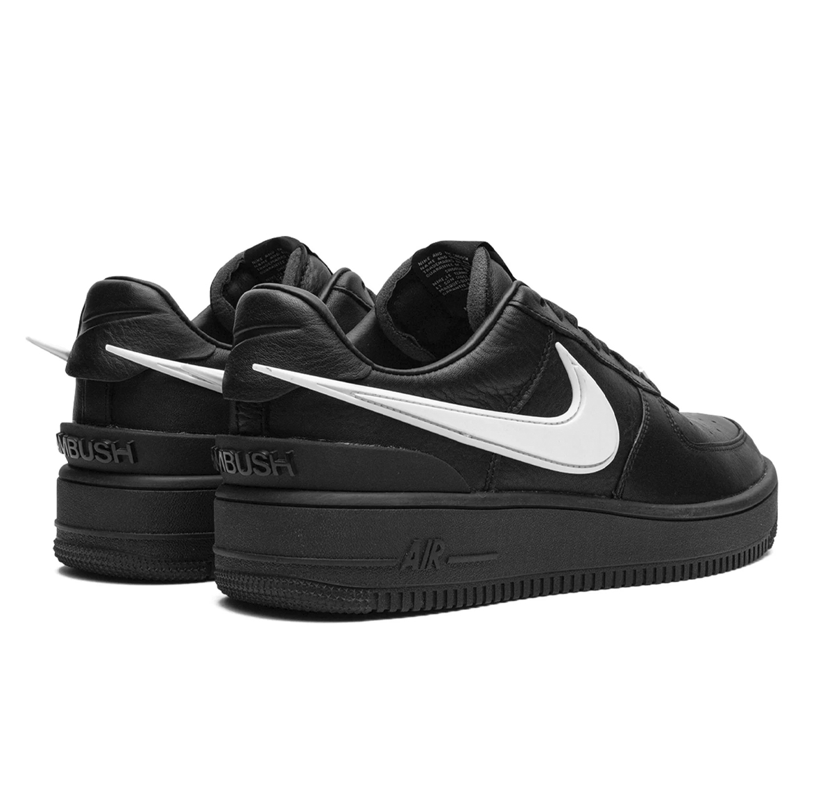 Nike Air Force 1 Low "AMBUSH Black" - Imagen 3
