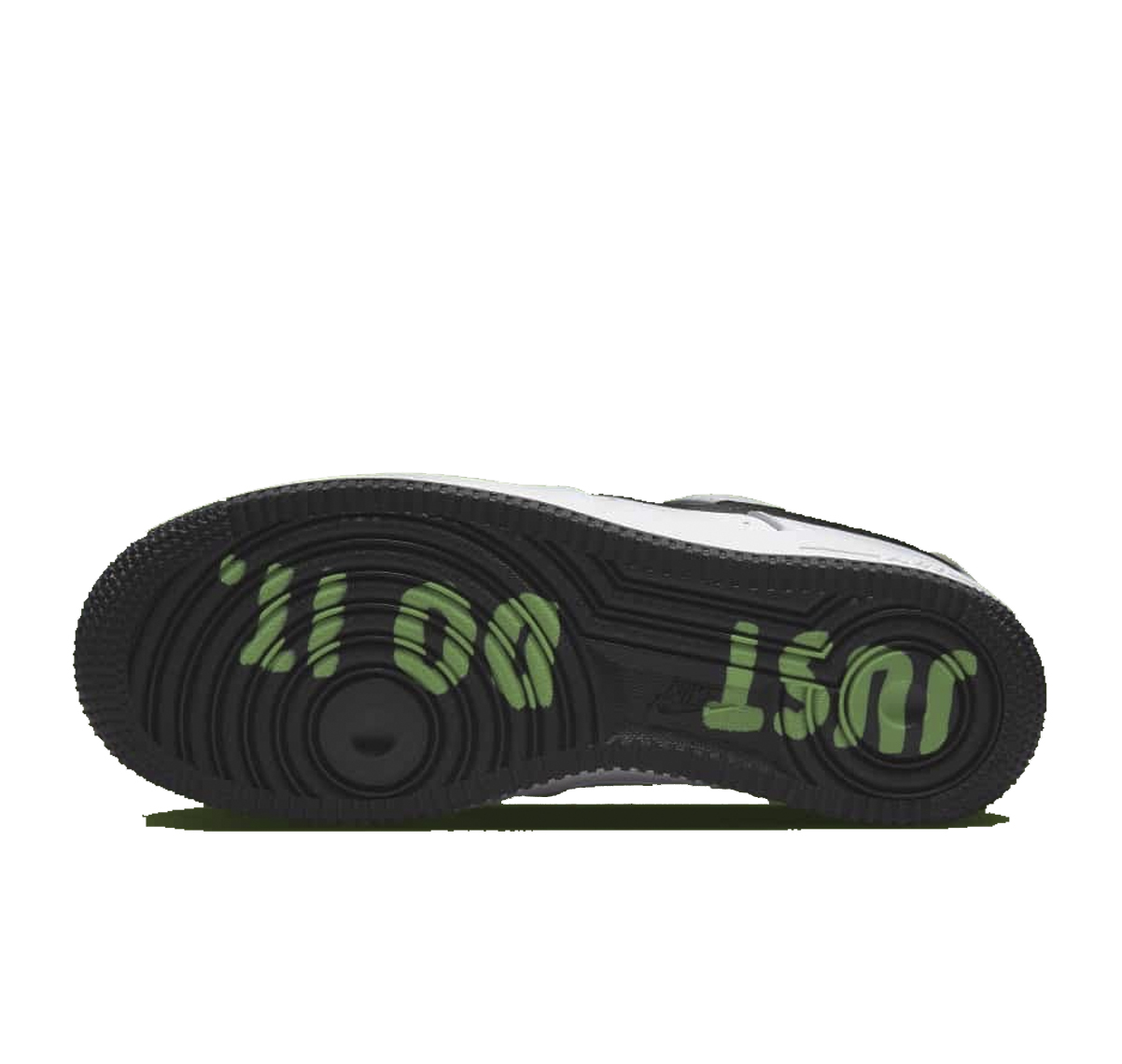 Nike Air Force 1 Low ’07 Just Do It Snakeskin White Black - Imagen 4