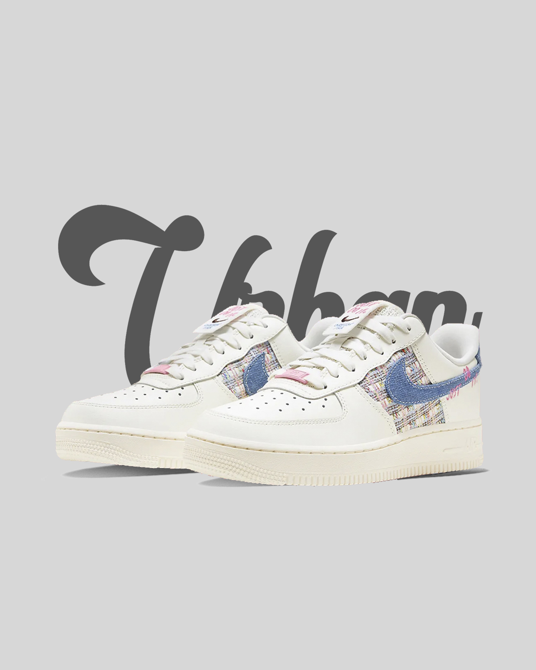 Nike Air Force 1 Low ’07 LX Denim Swoosh Boucle – Urban Collection