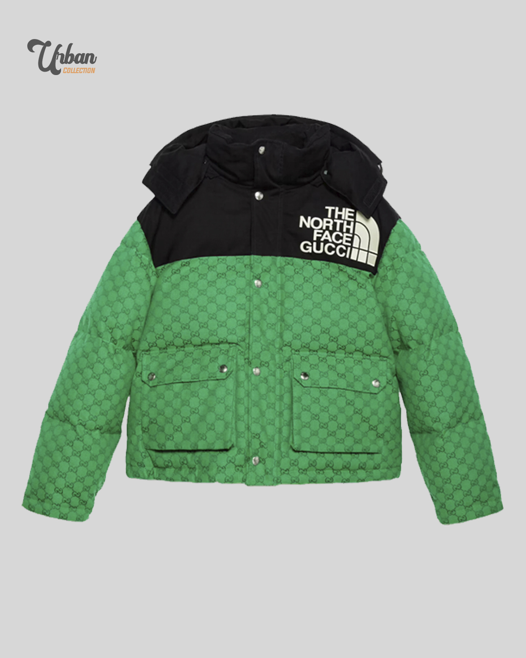 Gucci x The North Face Padded Jacket Green/Black – Urban Collection