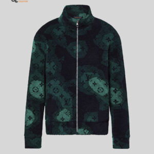 Louis Vuitton Monogram Camo Fleece Blouson Multicolor