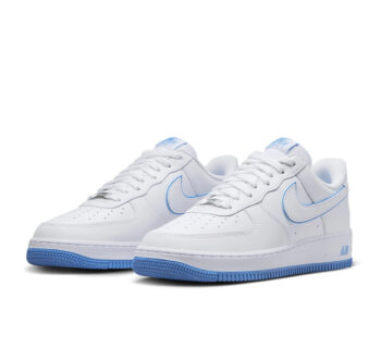 Nike Air Force 1 ’07 Low White University Blue Sole