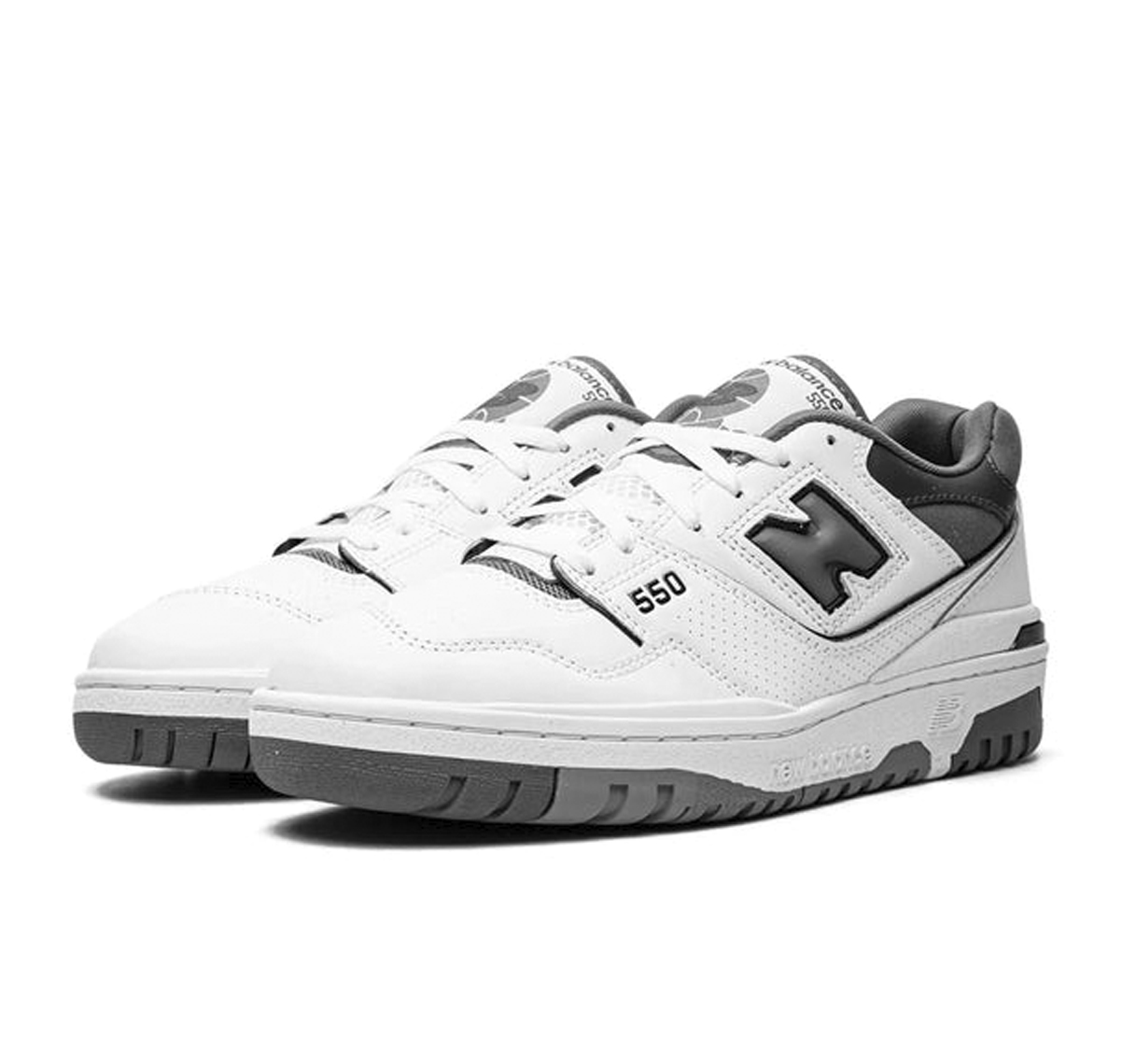 New Balance 550 White Grey Dark Grey Urban Collection