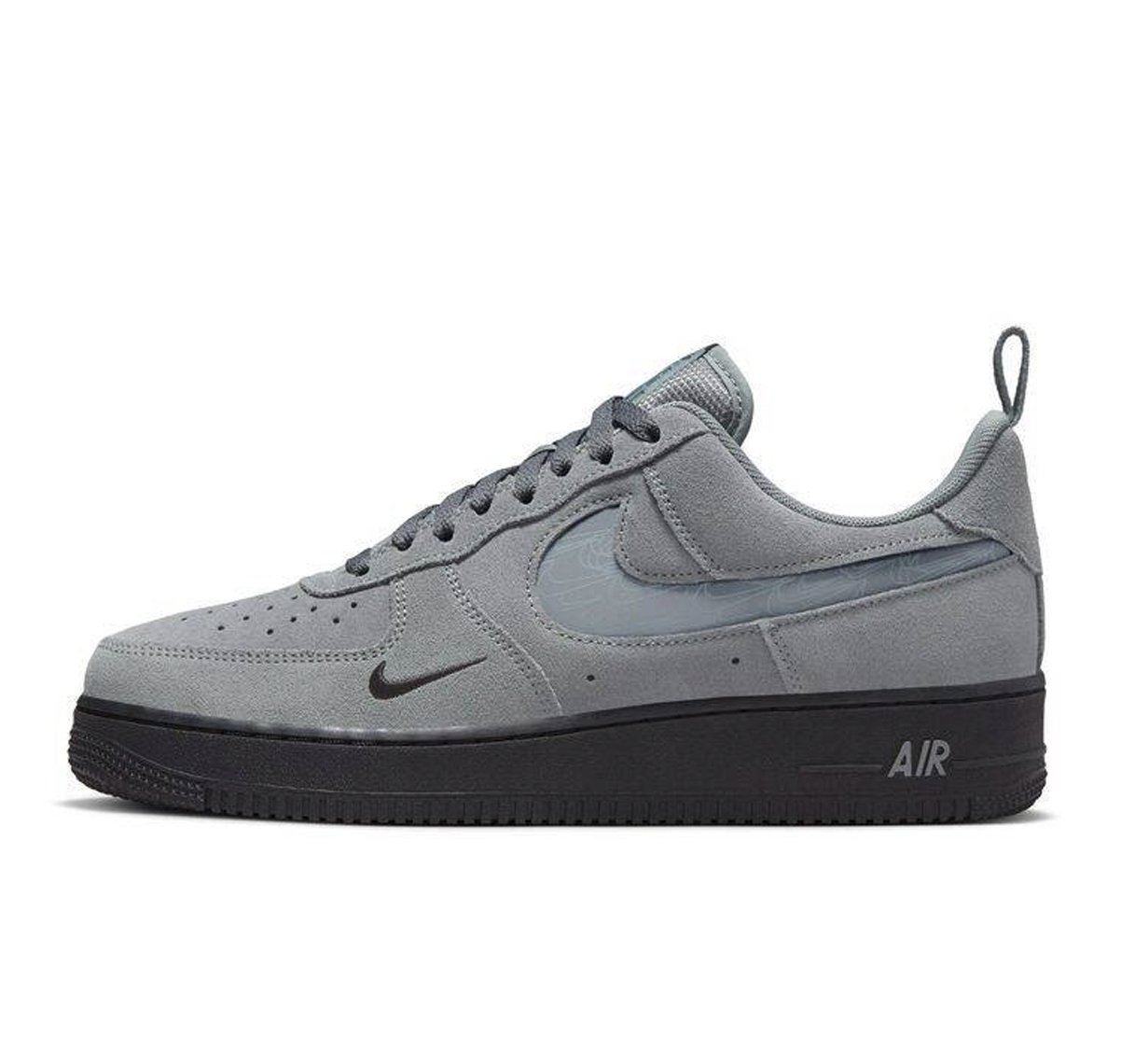 Nike Air Force 1 Low '07 LV8 "Reflective Swoosh Cool Grey"