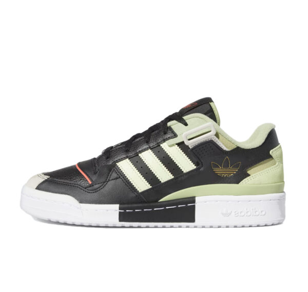 Adidas Forum Exhibit Low “Core Black Almost Lime Magic Lime”