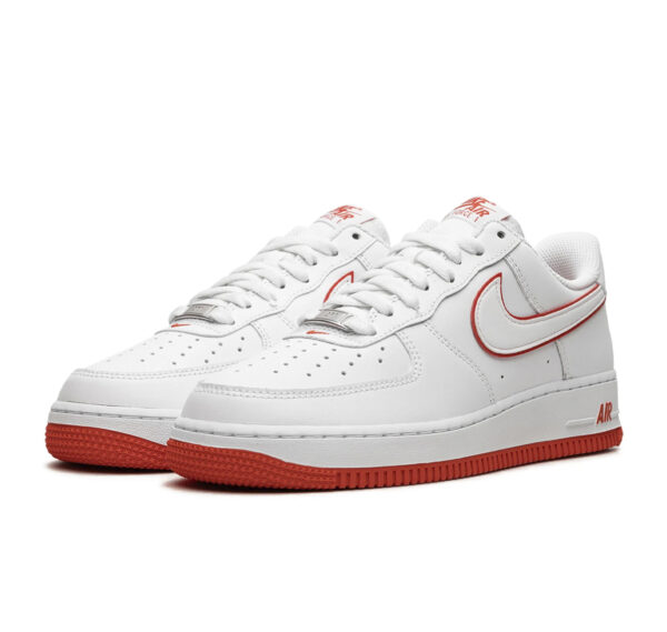 Nike Air Force 1 Low 07 White Picante Red
