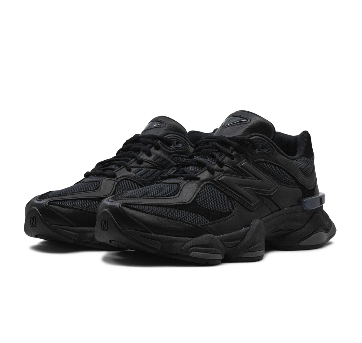 New Balance 9060 Triple Black - Imagen 2