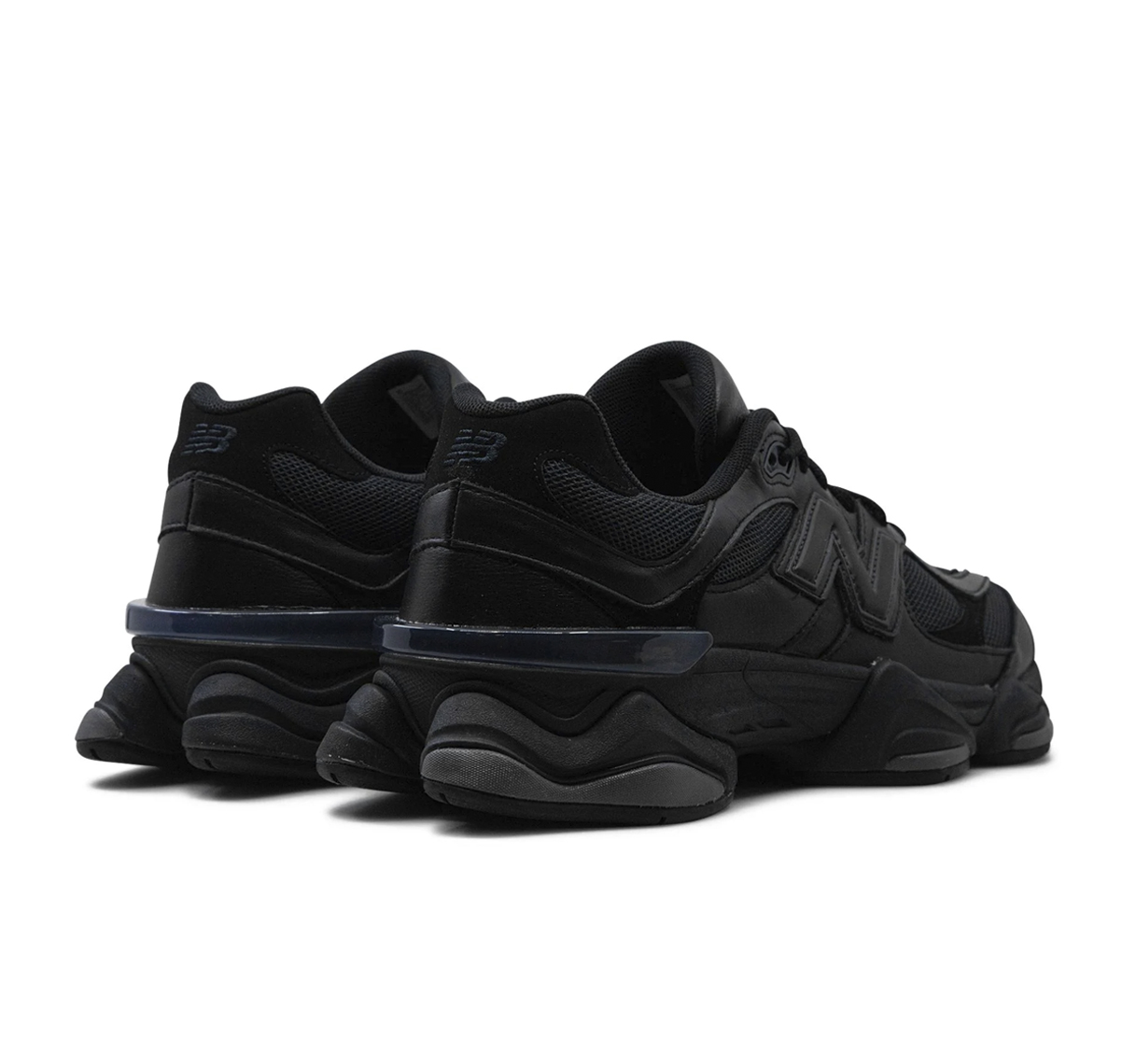 New Balance 9060 Triple Black - Imagen 3